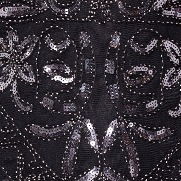 SEQUIN DRESS BLACK VARIOUS SIZES - Picture 7 of 8